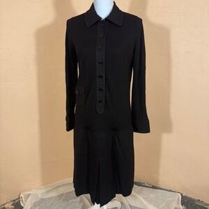 Akris Punto Button Front Knit Dress Size 10